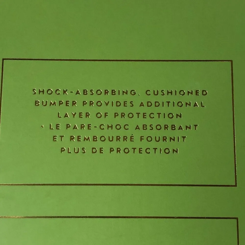 Kate Spade Defensive Hardshell Clear With Gems Case for iPhone XS and X  New